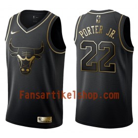 NBA Chicago Bulls Trikot Otto Porter Jr. 22 Nike Schwarz Golden Edition Swingman - Herren